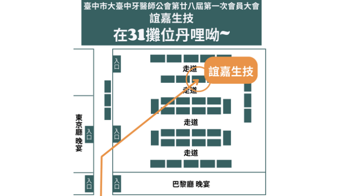 2024臺中市大臺中牙醫師公會第廿八屆第一次會員大會